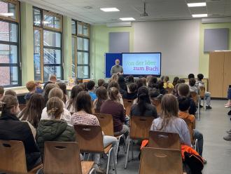 Schulstande "Von der Idee zum Buch" zum Welttag des Buches 2026 in der Oberschule Ganderkesee
